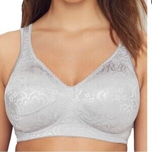 Playtex Gray 18 Hour Ultimate Wireless Lift Unlined 4745 Bra NEW 42D